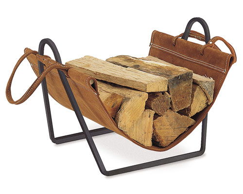 Traditions Wood Holder With Suede Carrier