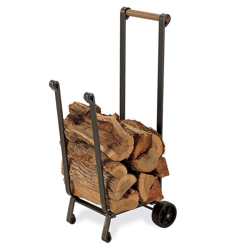 Forged Iron Wood Cart