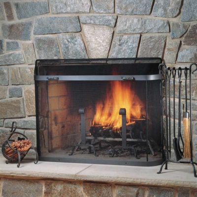 View All Fireplace Screens Pilgrim, Outdoor Fireplace Screens With Doors